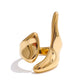 Geometric Modern Ring Gold