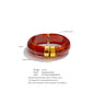 Acrylic Chunky Bracelet Burgundy