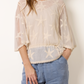 Jamie Sheer Top White