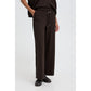 Putsi Wide Leg Trousers Java Brown