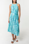 Claire Midi Dress Turquoise