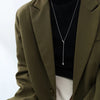 Knot Lariant Necklace Silver