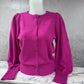 Manina Structured Cardigan Festival Fuchsia