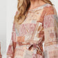 Abigail Patch Maxi Dress