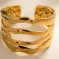 Contemporary Ring Gold
