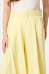 Laura Wide Leg Palazzo Trousers Lemon