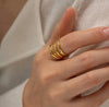 Contemporary Ring Gold