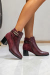 Andy Ankle Boots Berry