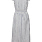 Gry Stripe Midi Dress online only
