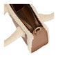 Square Shearling Grab Bag Brown