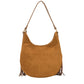 Medium Scoop Tassle Bag  Tan