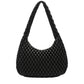 Marilyn Quilted Shoulder Bag Black
