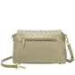 Lana Flapover Clutch Crossbody Bag Sage