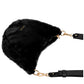 Ava Scoop Crossbody Bag Black