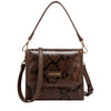 Jackie Mini Snake Effect Crossover Flap Bag