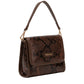 Jackie Mini Snake Effect Crossover Flap Bag