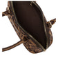 Mitzi Suede Bowling Bag Leopard