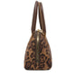 Mitzi Suede Bowling Bag Leopard