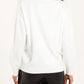Sophie Embellished Butterfly Jumper White