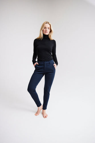 Kate Office Trousers Navy Blue
