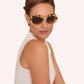 Daria Ltd Edition Sunglasses Light Tortoiseshell by Powder