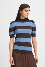 Load image into Gallery viewer, Pimba Short Puff Sleeve Light Knit Jumper