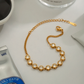 Sparkle Gold Tennis Bracelet with extender