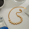 Sparkle Gold Tennis Bracelet with extender