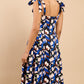 Caprielle Floral Print Maxi Dress