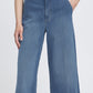 Komma Wide Leg Jeans Mid Blue