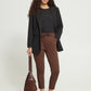 Kate Crop Trousers Chicory Coffee