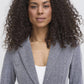 Kate Jacquard Blazer Black & White