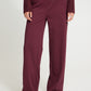 Kate Wide Leg Tailored Trousers Rhodedendron