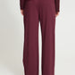 Kate Wide Leg Tailored Trousers Rhodedendron