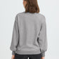 Luls Boat Neck Jumper Light Grey Melange