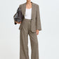 Estolo Trousers Sepia Check