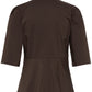 Issali Peplum Shirt Java