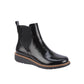 Ella Black Ankle Boots
