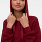 Hali Hooded Sweatshirt Burgundy