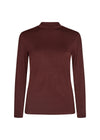 Marcia 208  Long Sleeve Top Coffee
