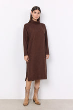 Load image into Gallery viewer, Tamie 9 Chocolate Brown Knitted Jumper Dress