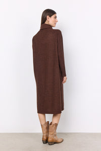 Tamie 9 Chocolate Brown Knitted Jumper Dress