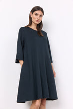 Load image into Gallery viewer, Banu 155 Knee Length Black Dress