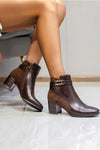 Andy Ankle Boots Chocolate Brown