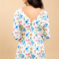 Mireya Floral Print Mini Dress