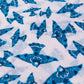 Powder Watercolour Birds Cotton Infinity Scarf