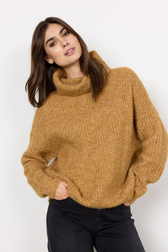 Torino 2 Roll neck Jumper Golden