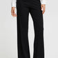 Morla Wide Leg Knit Trousers Black