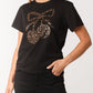 Danna Cherry Leopard T Shirt