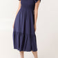Harper Dress Navy Blue